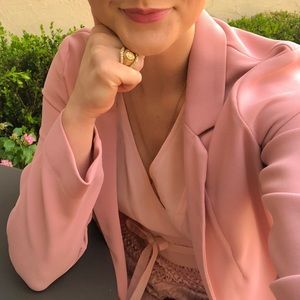 Pink Topshop blazer